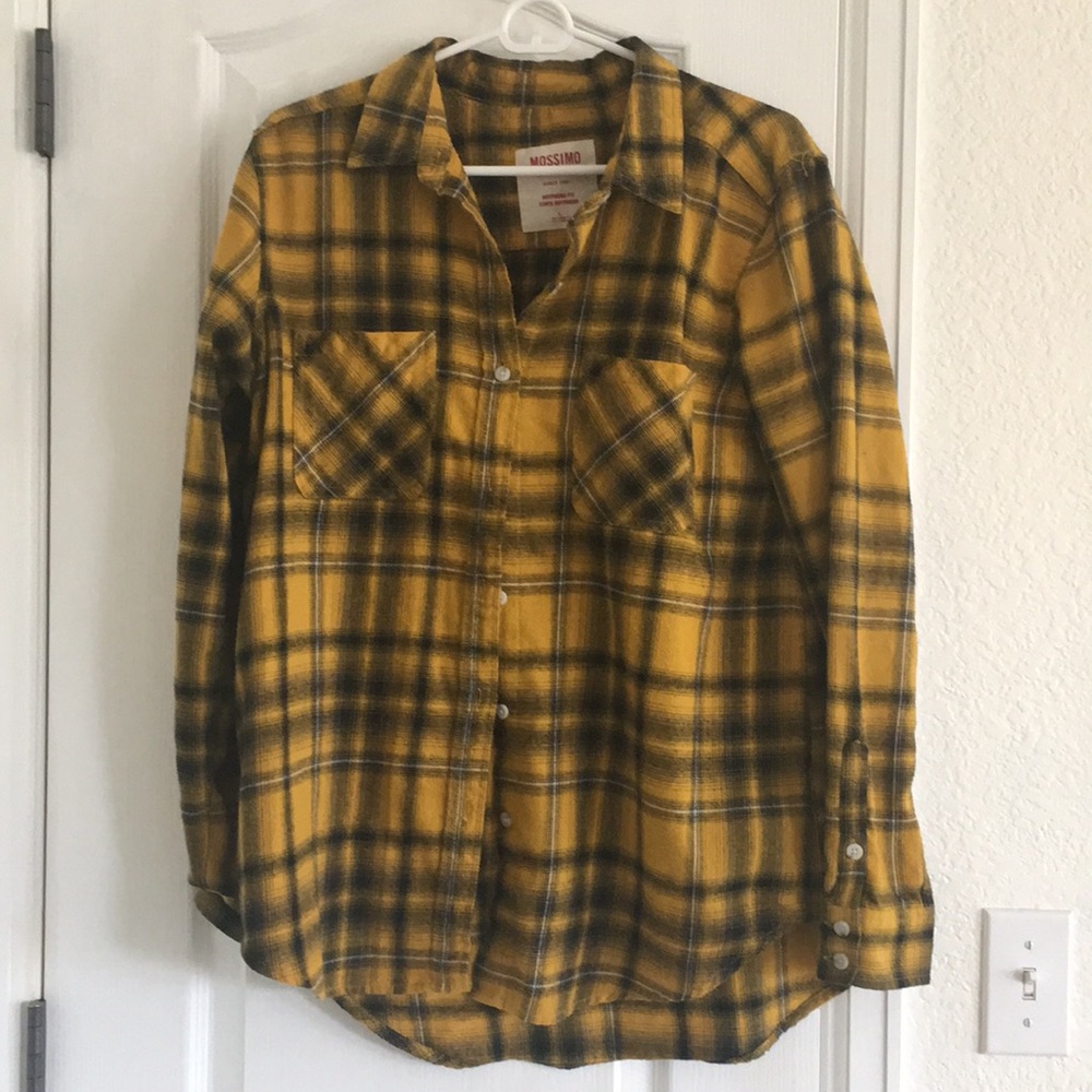 Mustard flannel